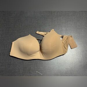 Auden Beige Bra with Adjustable Straps